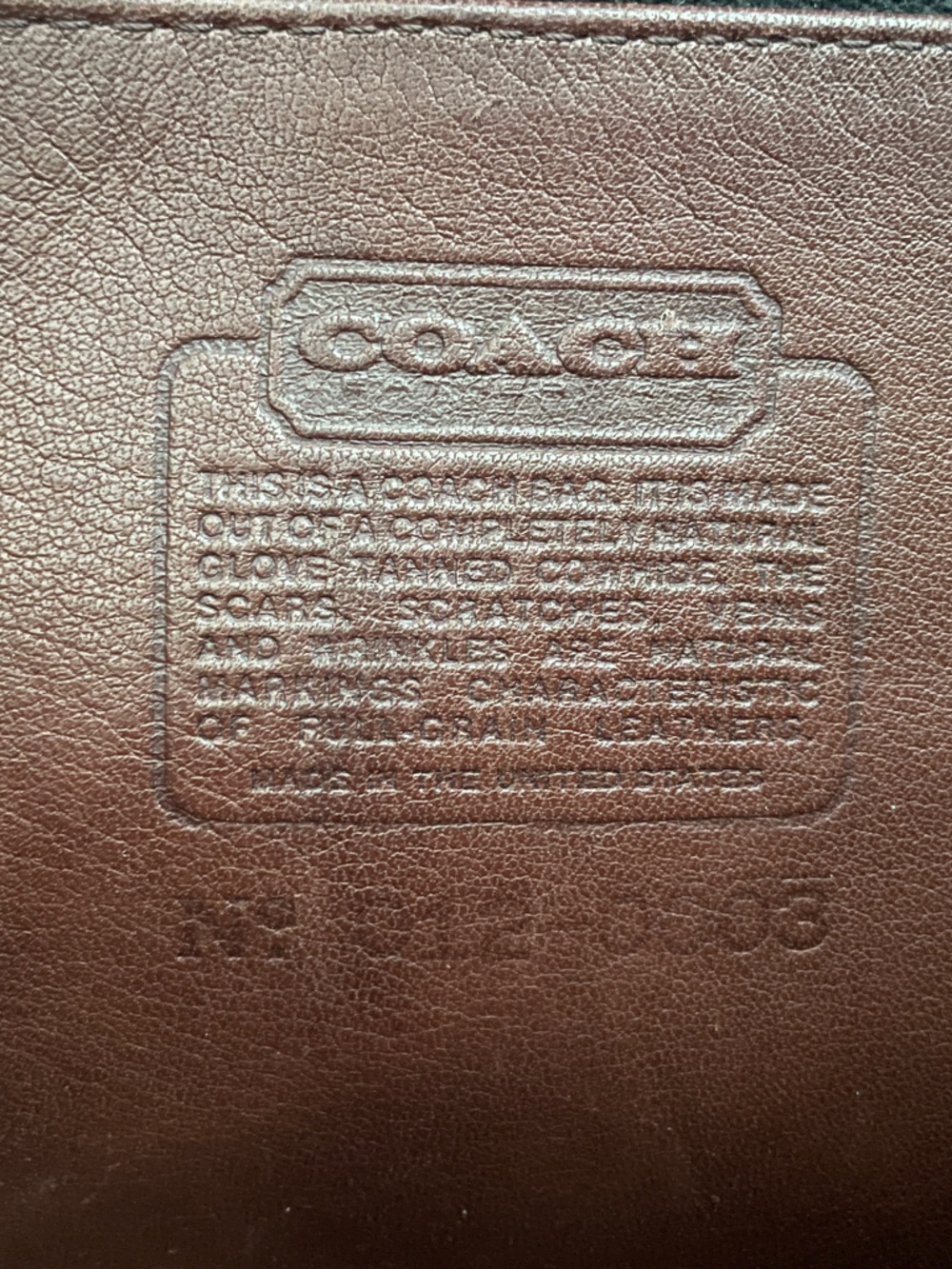 Vintage Coach Lexington Messenger Bag Briefcase British Tan - Picture 11 of 16